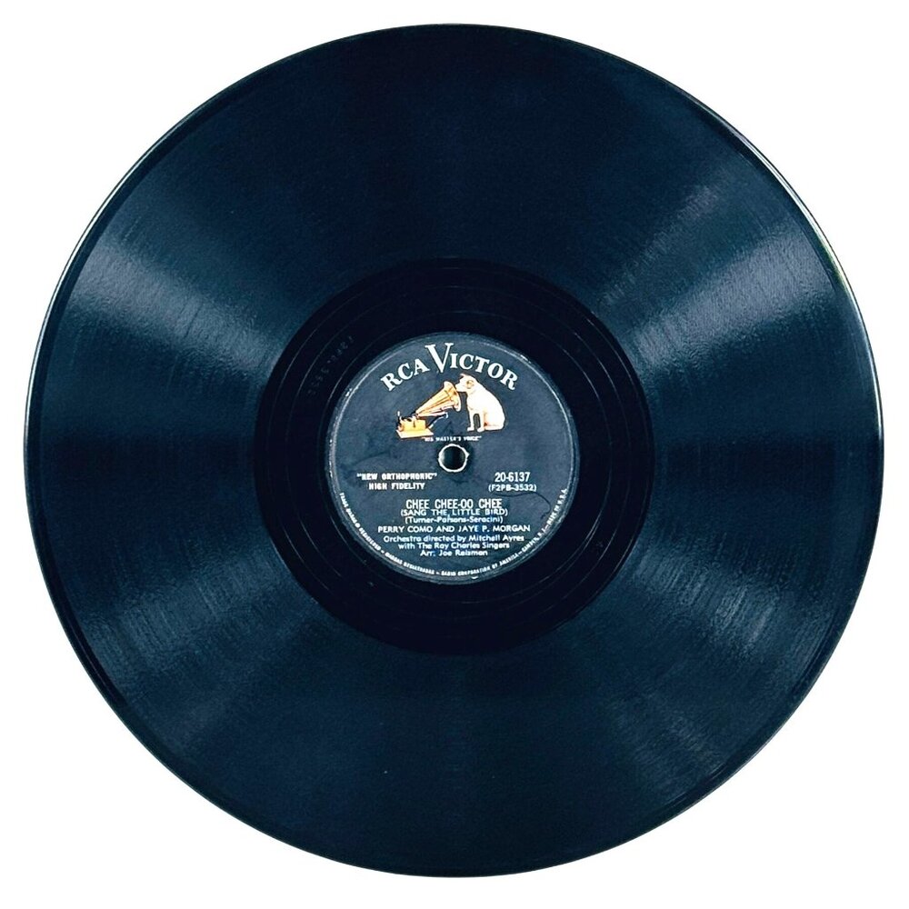 Perry Como & Jaye P. Morgan 20-6137 RCA Victor 78 RPM Shellac Chee Chee-oo Chee